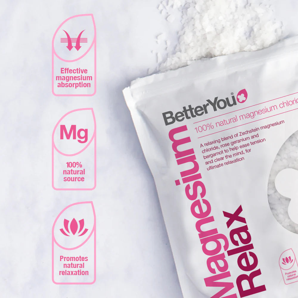 BetterYou Magnesium Flakes Relax 750g
