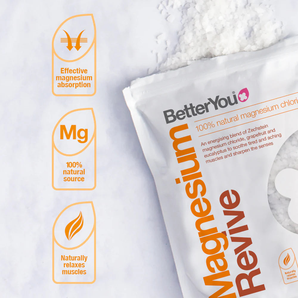 BetterYou Magnesium Flakes Revive 750g