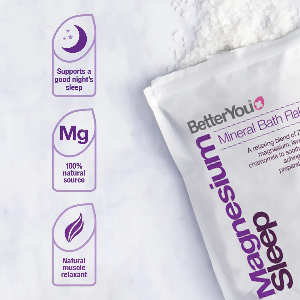 BetterYou Magnesium Flakes Sleep 1000g