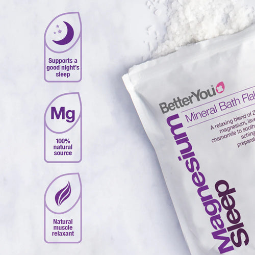 BetterYou Magnesium Flakes Sleep 1000g