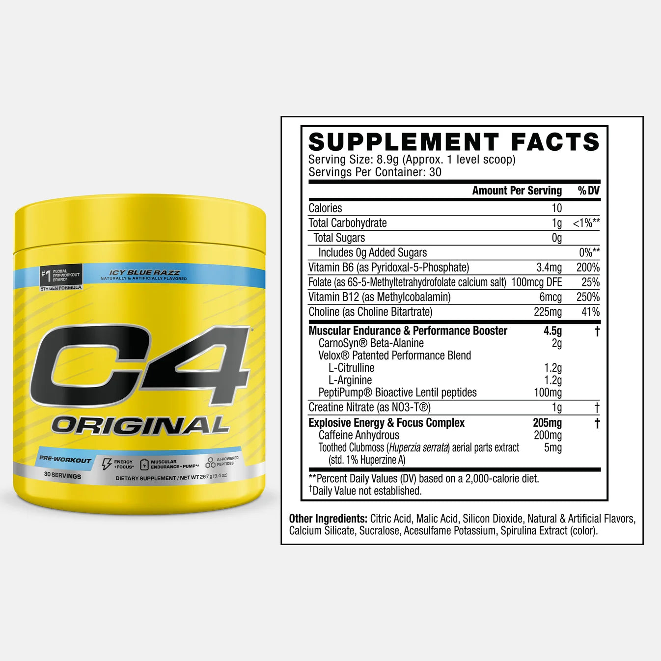 Cellucor C4 Original Pre Workout 198g