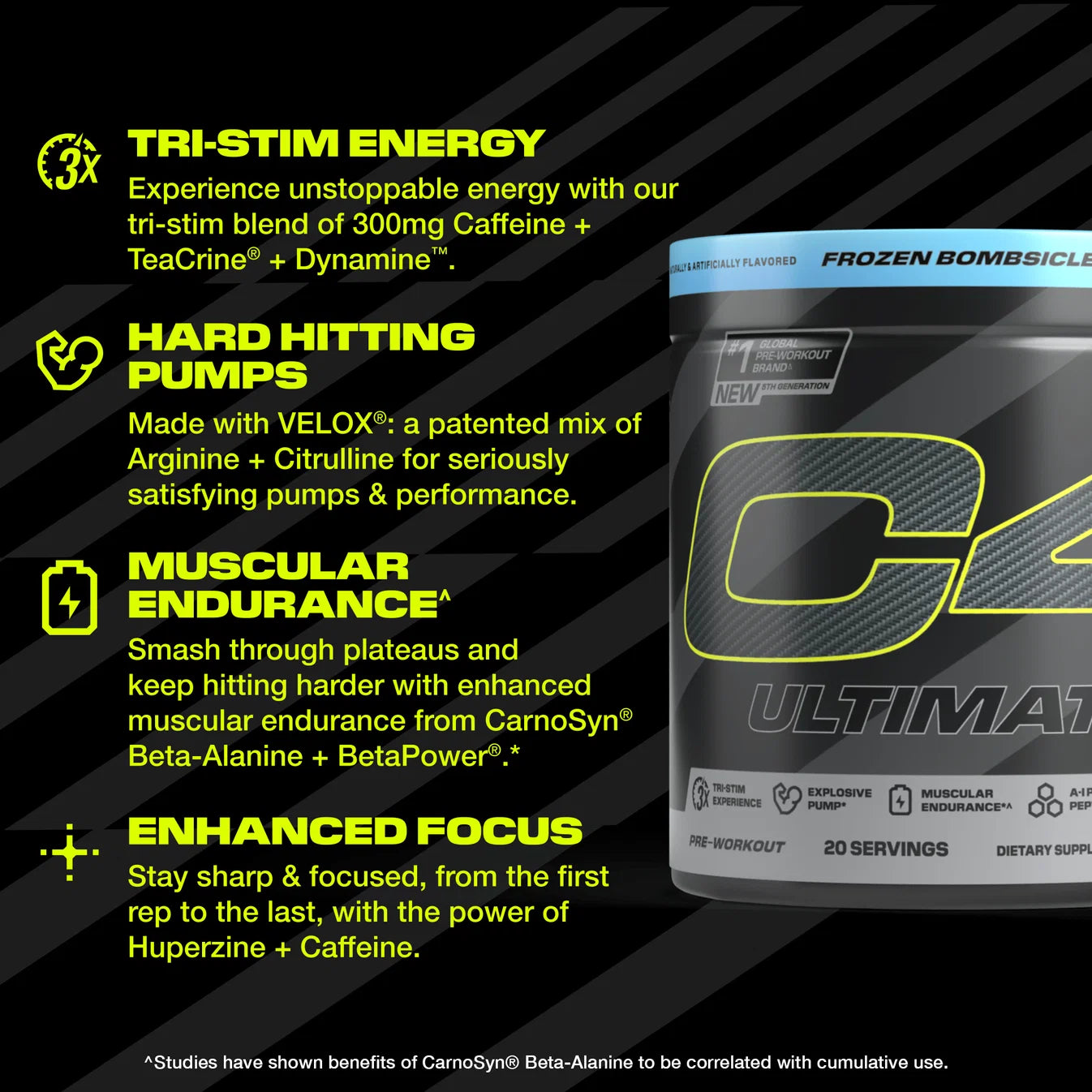 Cellucor C4 Ultimate Pre-Workout 520g