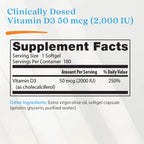 Doctor's Best Vitamin D3 2000 IU