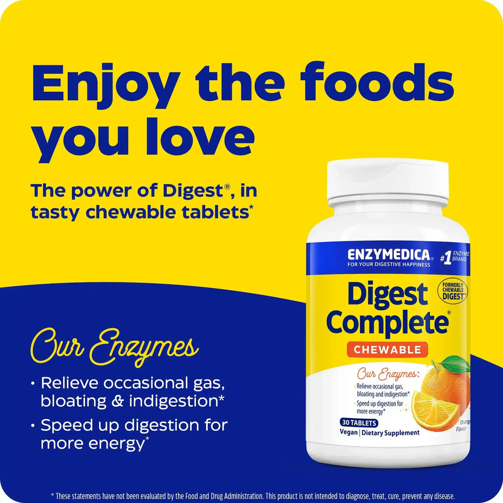 Enzymedica Digest Complete Chewable 60 Tuggtabletter