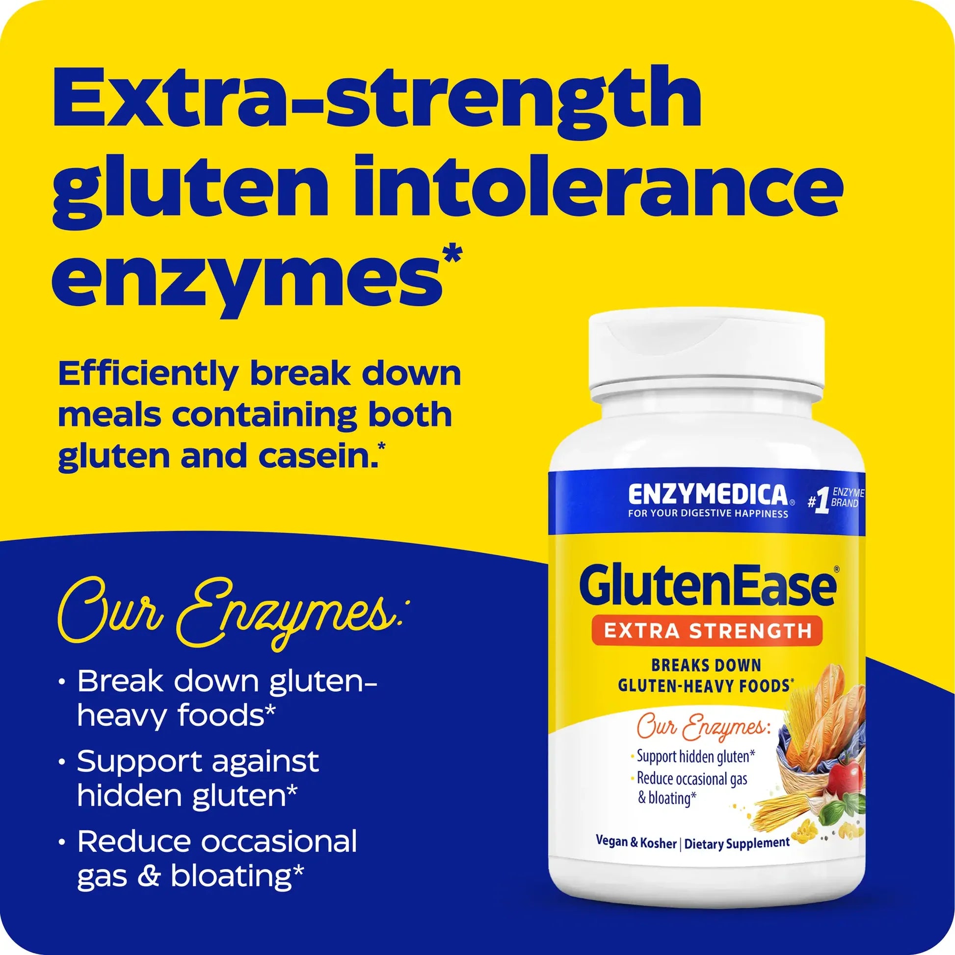 Enzymedica GlutenEase Extra Strength
