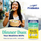 Enzymedica SubCulture Dinner Duo Probiotics + Enzyme for Gas & Bloating Packs
