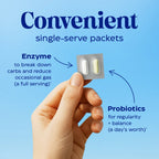 Enzymedica SubCulture Dinner Duo Probiotics + Enzyme for Gas & Bloating Packs