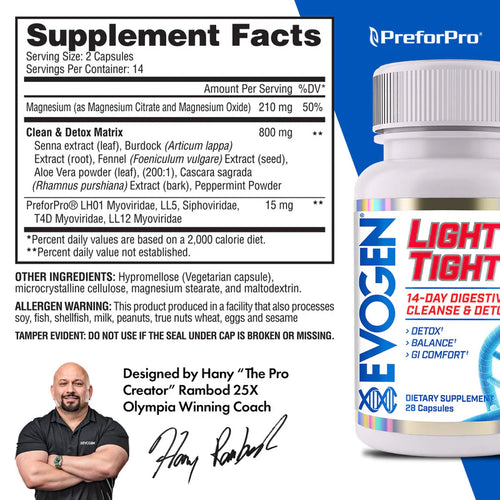 Evogen Light & Tight 28 Kapselit