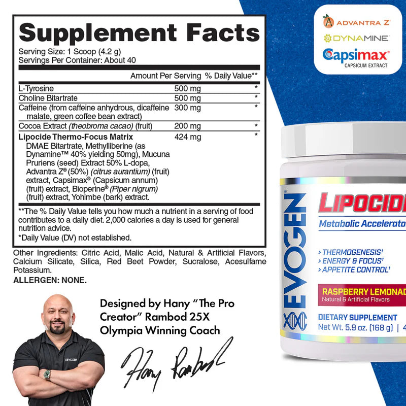 Evogen Lipocide IR 168 g