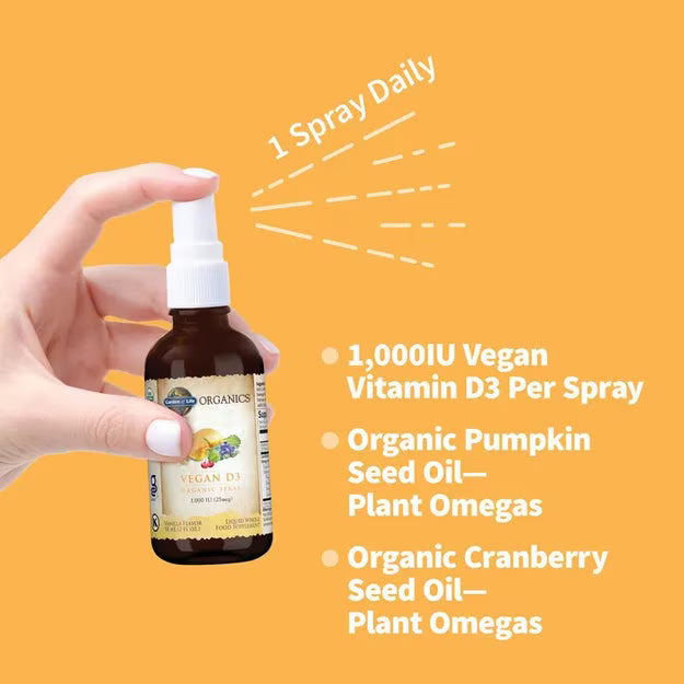 Garden of Life Mykind Vegan D3 Spray 1000 IU 58 ml