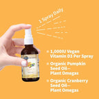 Garden of Life Mykind Vegan D3 Spray 1000 IU 58 ml