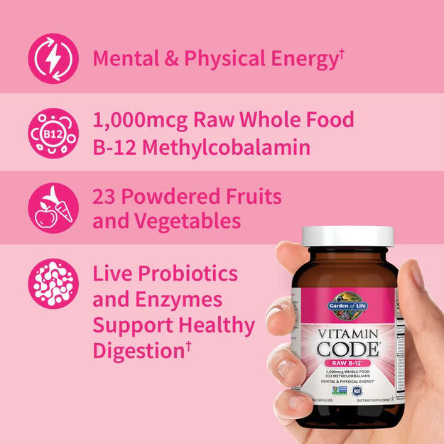 Garden of Life Vitamin Code Raw B-12