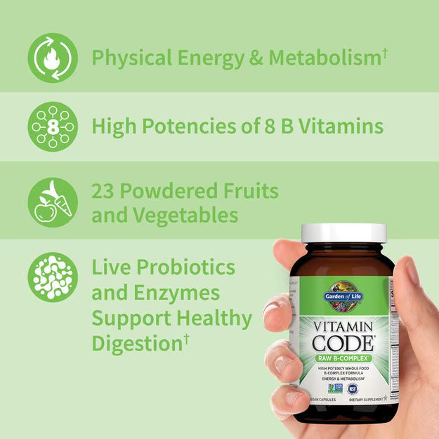 Garden of Life Vitamin Code Raw B-Complex
