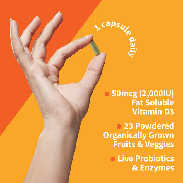 Garden of Life Vitamin Code Raw D3 2000 IU