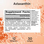 Jarrow Formulas Astaxanthin 12 mg 30 kapselit