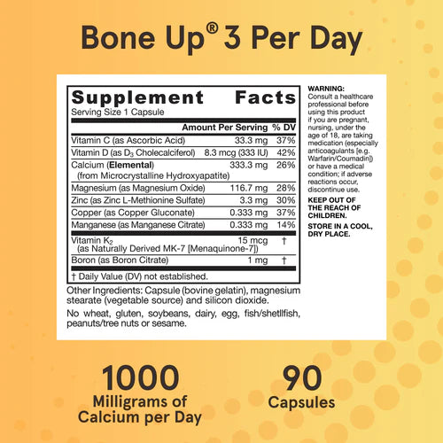 Jarrow Formulas BoneUp Capsules 120 kapselit