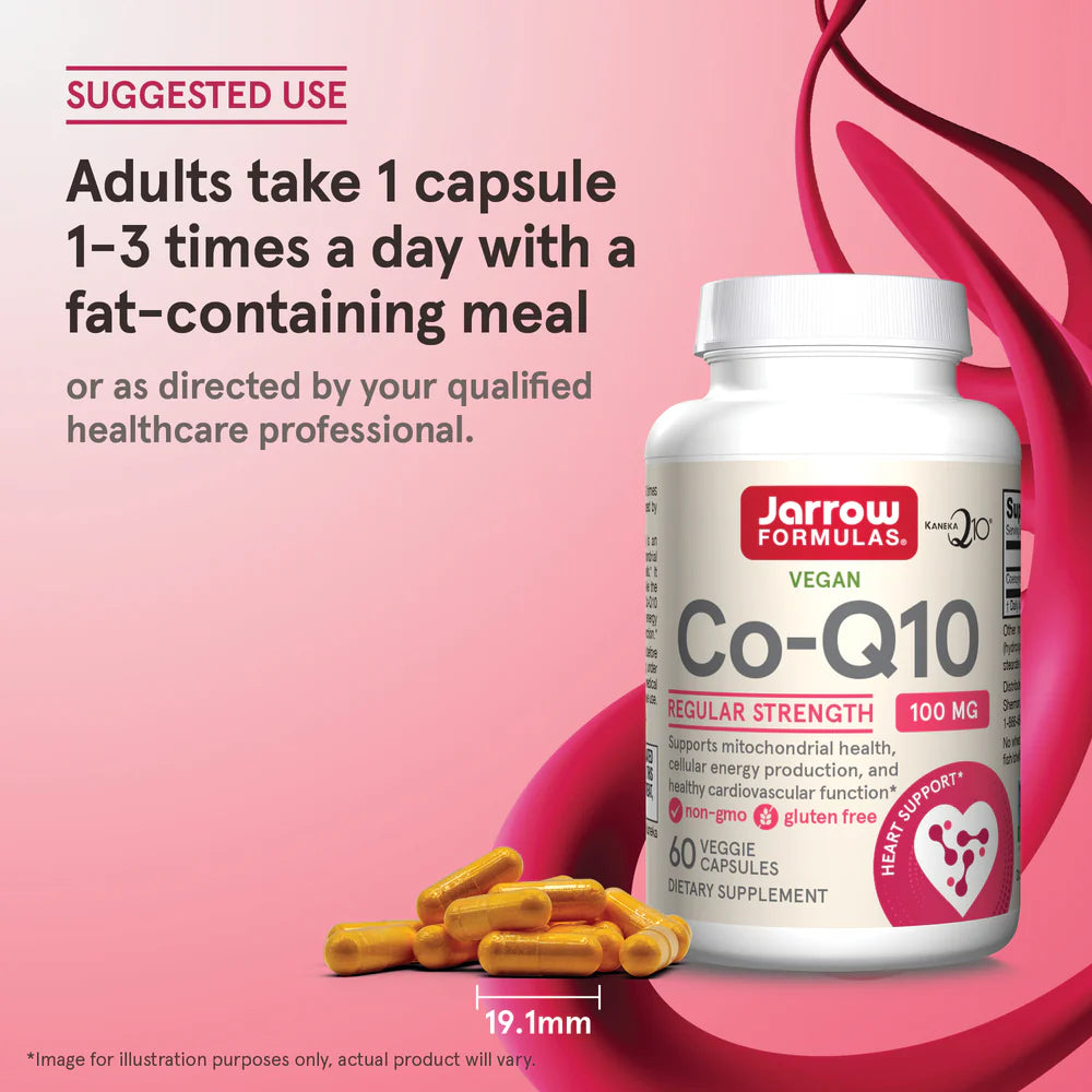 Jarrow Formulas Co-Q10 100 mg 60 kapslar