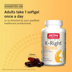 Jarrow Formulas K-Right 60 kapslar