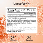 Jarrow Formulas Lactoferrin 250 mg 60 kapselit