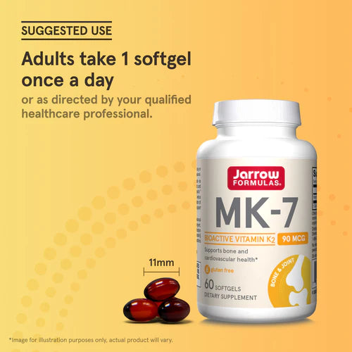 Jarrow Formulas MK-7 90 mcg 60 kapselit