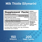 Jarrow Formulas Milk Thistle 150 mg 100 kapslar