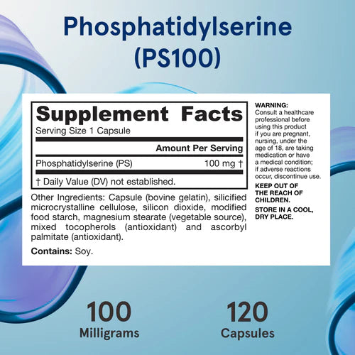 Jarrow Formulas PS 100 120 kapselit