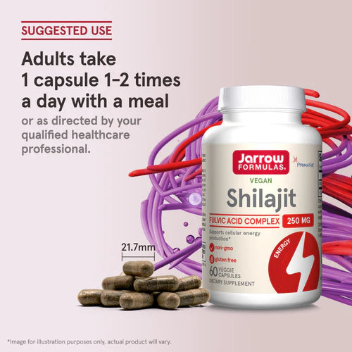 Jarrow Formulas Shilajit Fulvic Acid Complex 60 kapselit