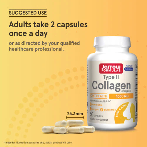 Jarrow Formulas Type II Collagen Complex 1000 mg 60 kapselit