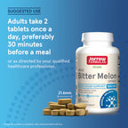 Jarrow Formulas Wild Bitter Melon Extract 1500 mg 60 tabletter