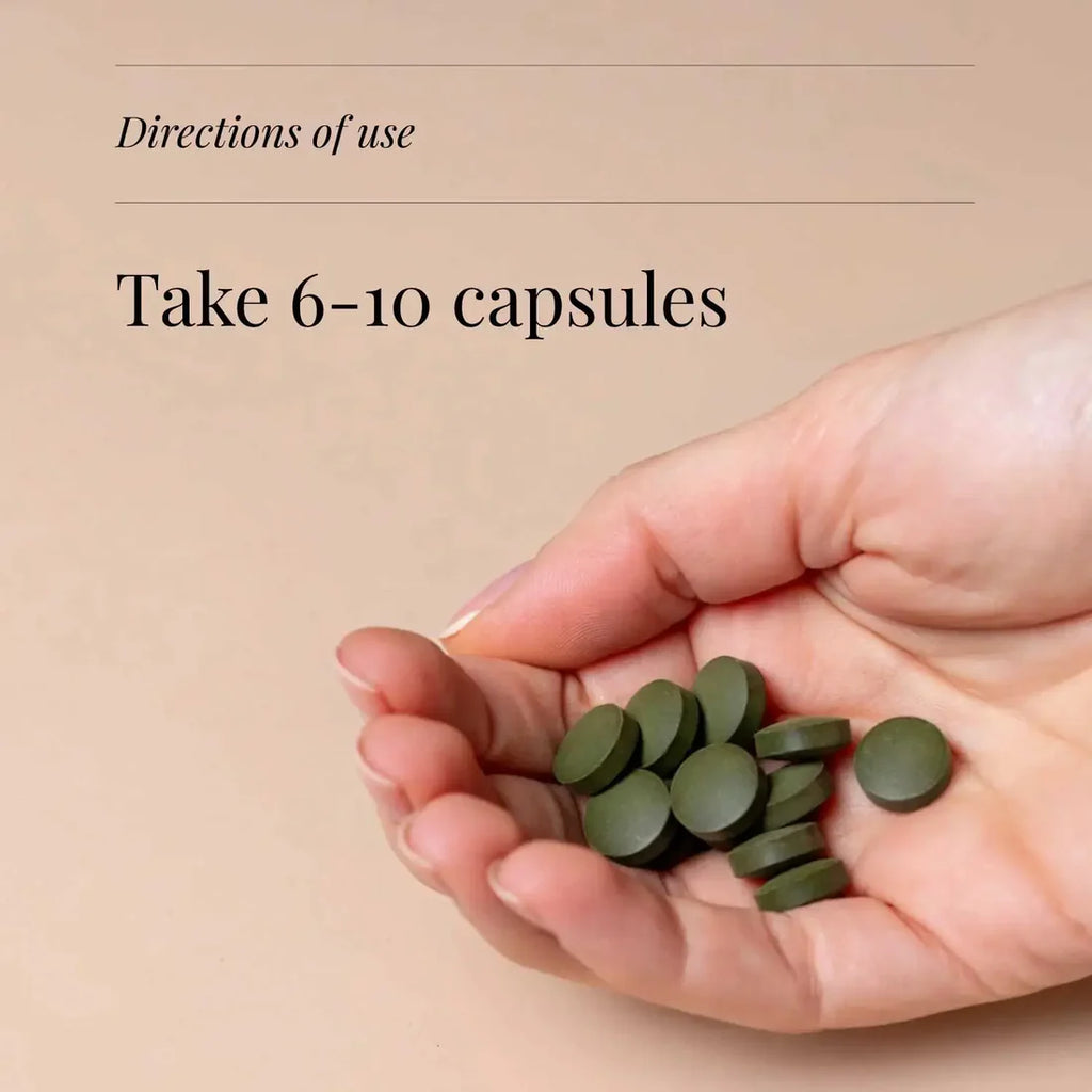 KIKI Health Chlorella 500 mg 200 tabletter