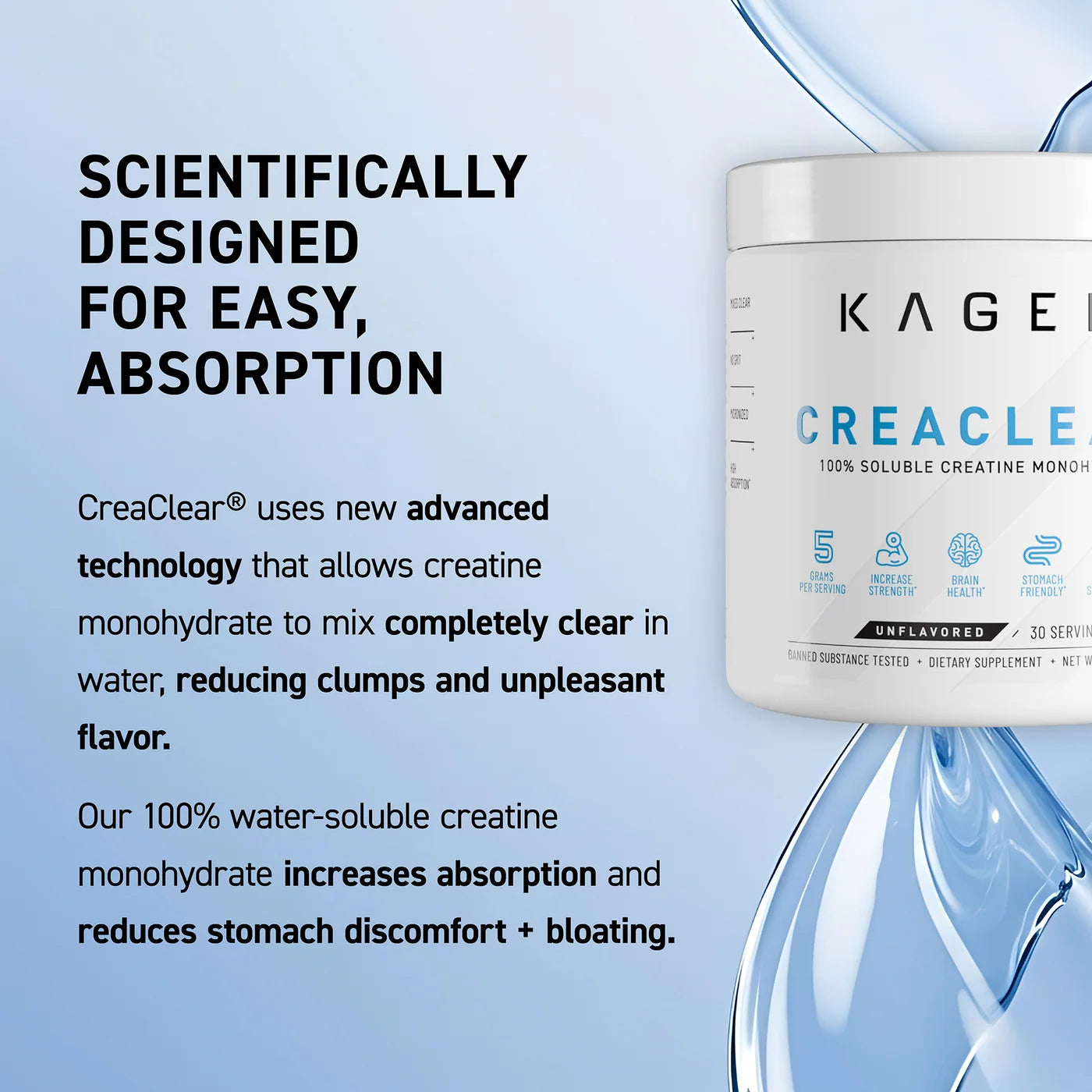 Kaged Muscle Creaclear 510 g