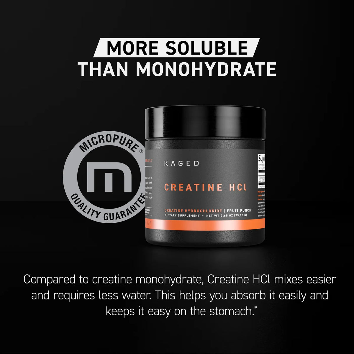 Kaged Muscle Creatine HCl 75 g