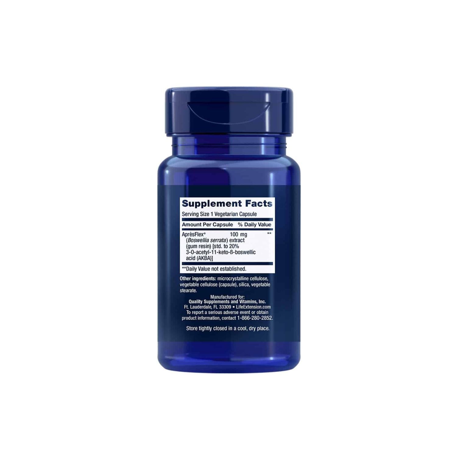 Life Extension 5-LOX Inhibitor with ApresFlex 100mg 60 Kapslar
