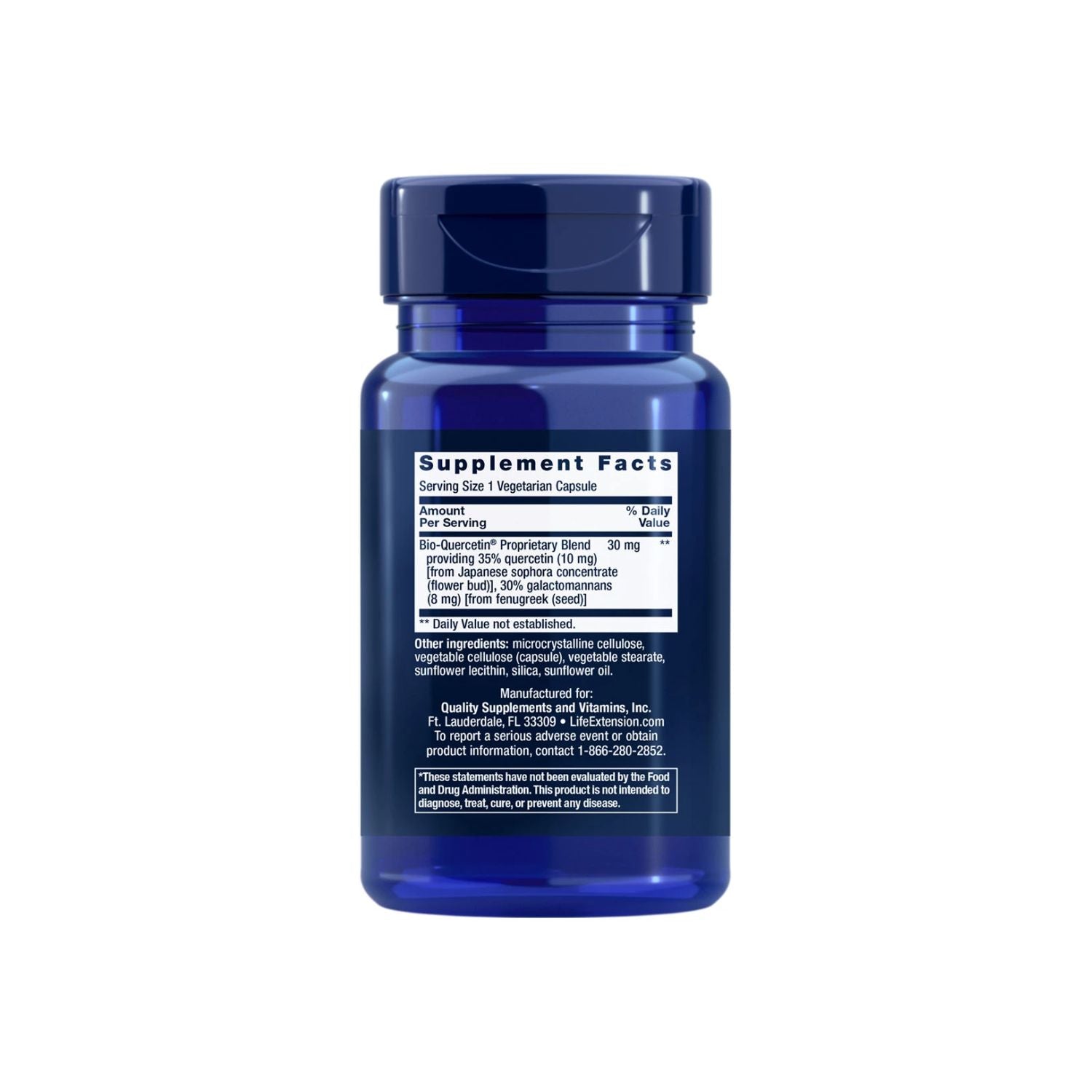 Life Extension Bio-Quercetin 30 Kapselit