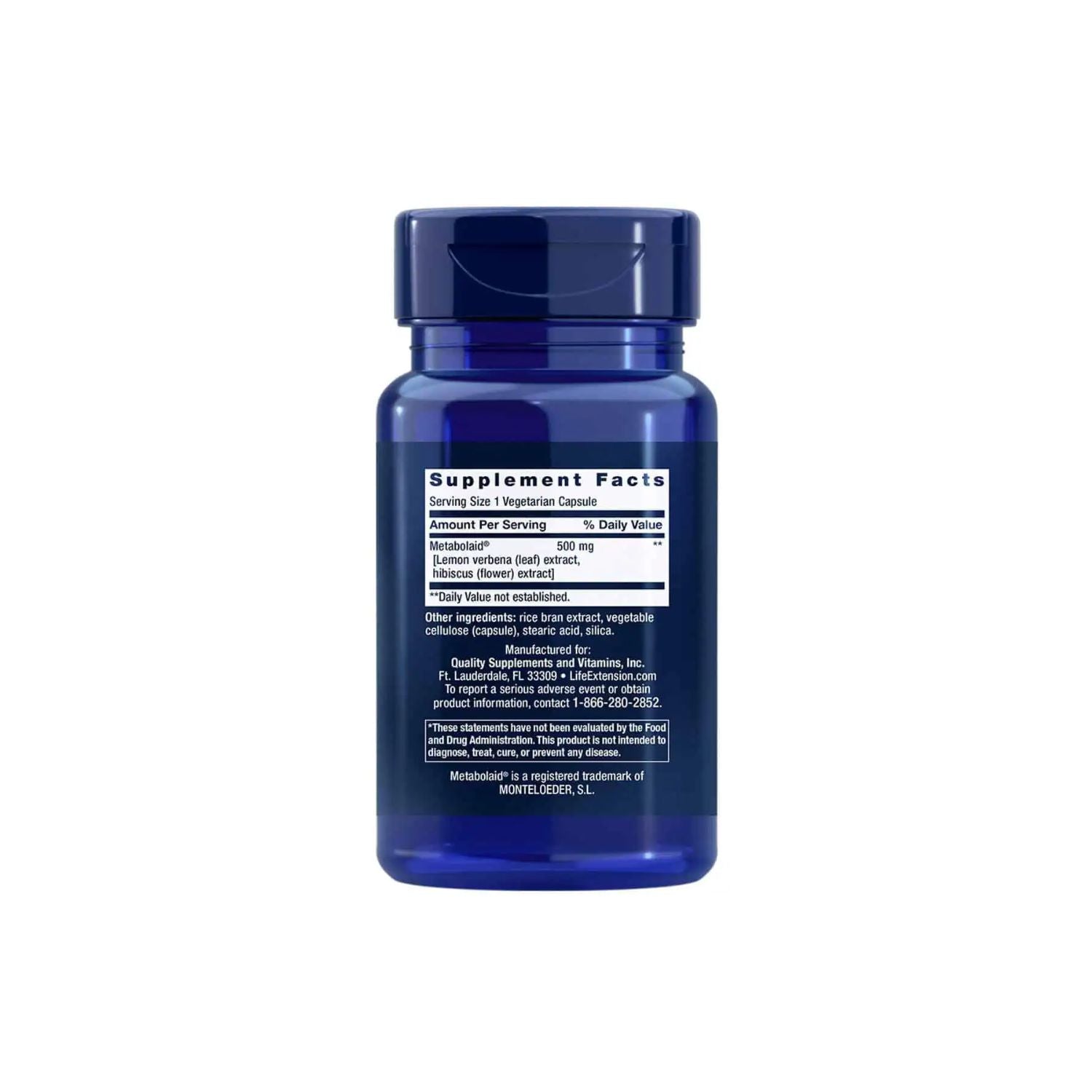 Life Extension Body Trim and Appetite Control 30 Kapselit