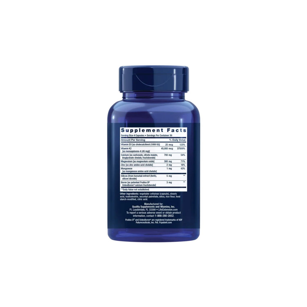 Life Extension Bone Restore Elite with Super Potenet K2 120 Kapslar