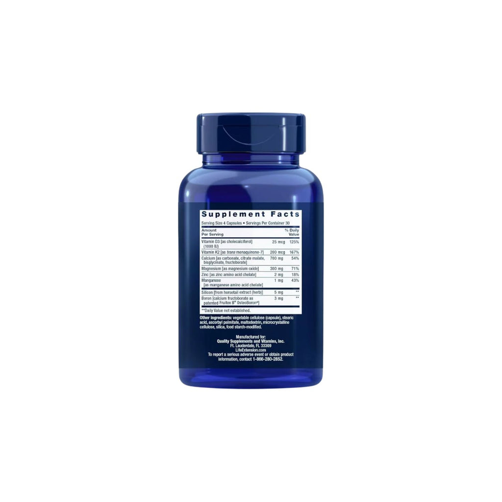 Life Extension Bone Restore with Vitamin K2 120 Kapslar