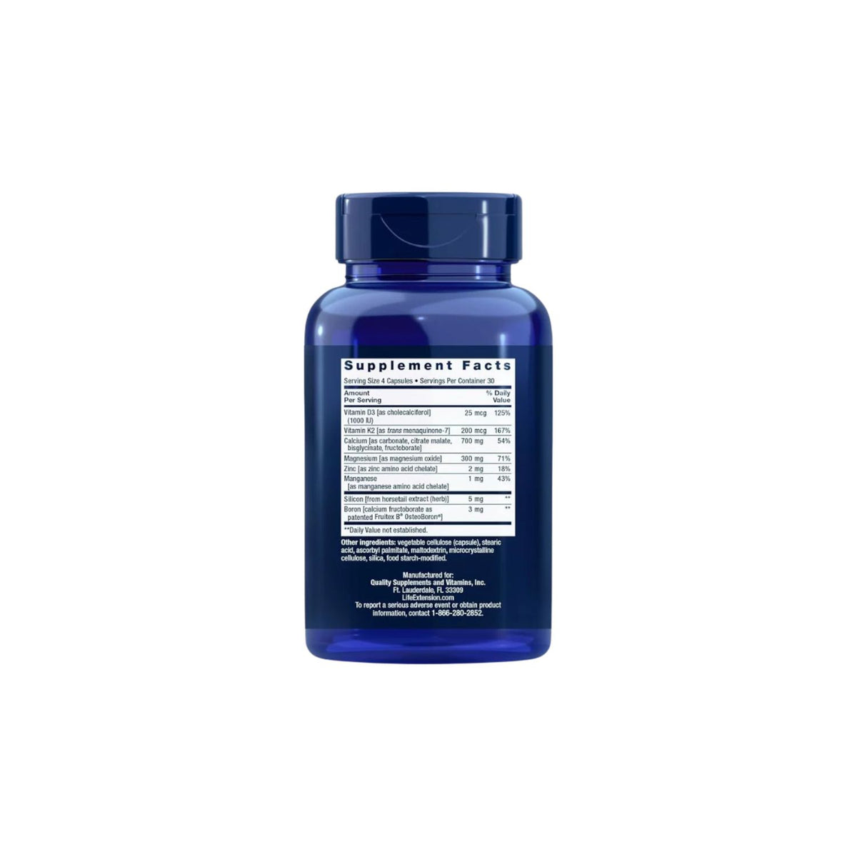 Life Extension Bone Restore with Vitamin K2 120 Kapslar