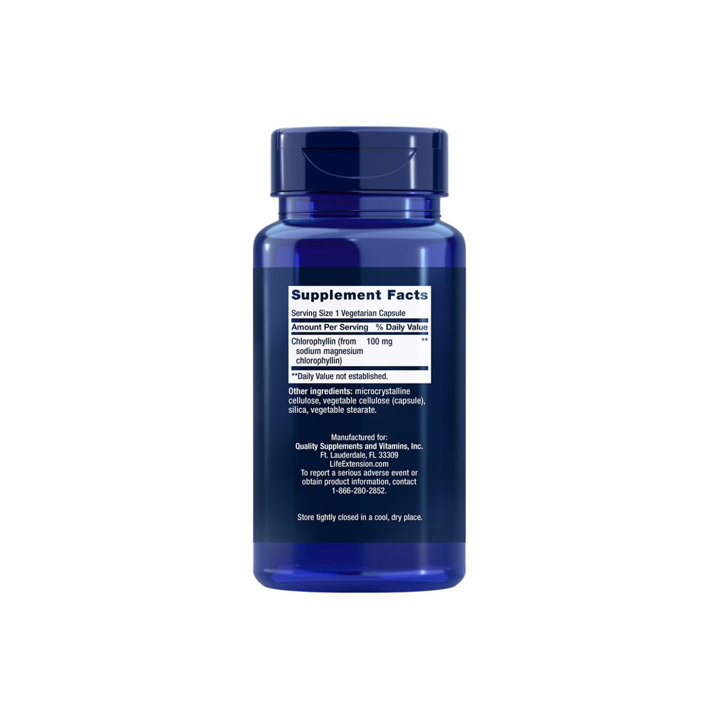 Life Extension Chlorophyllin 100mg 100 Kapslar