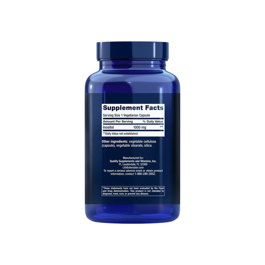 Life Extension Inositol Caps 1000 mg 360 Kapslar