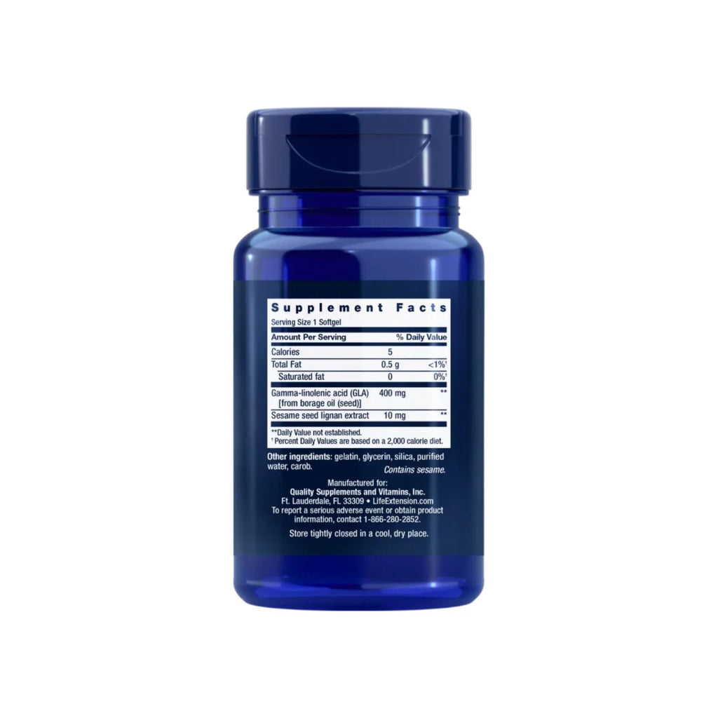 Life Extension Mega GLA with Sesame Lignans 30 Kapslar