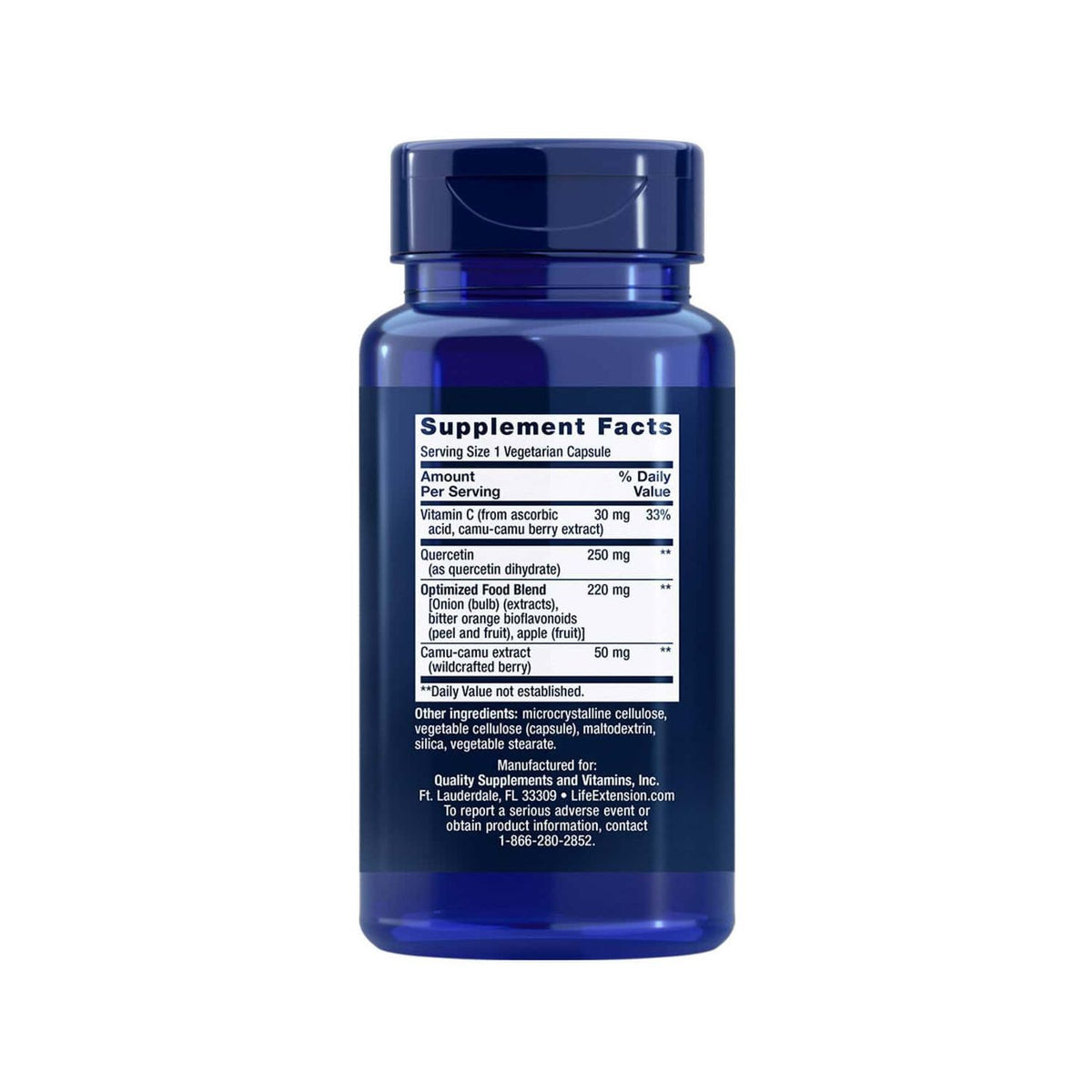 Life Extension Optimized Quercetin 60 Kapslar