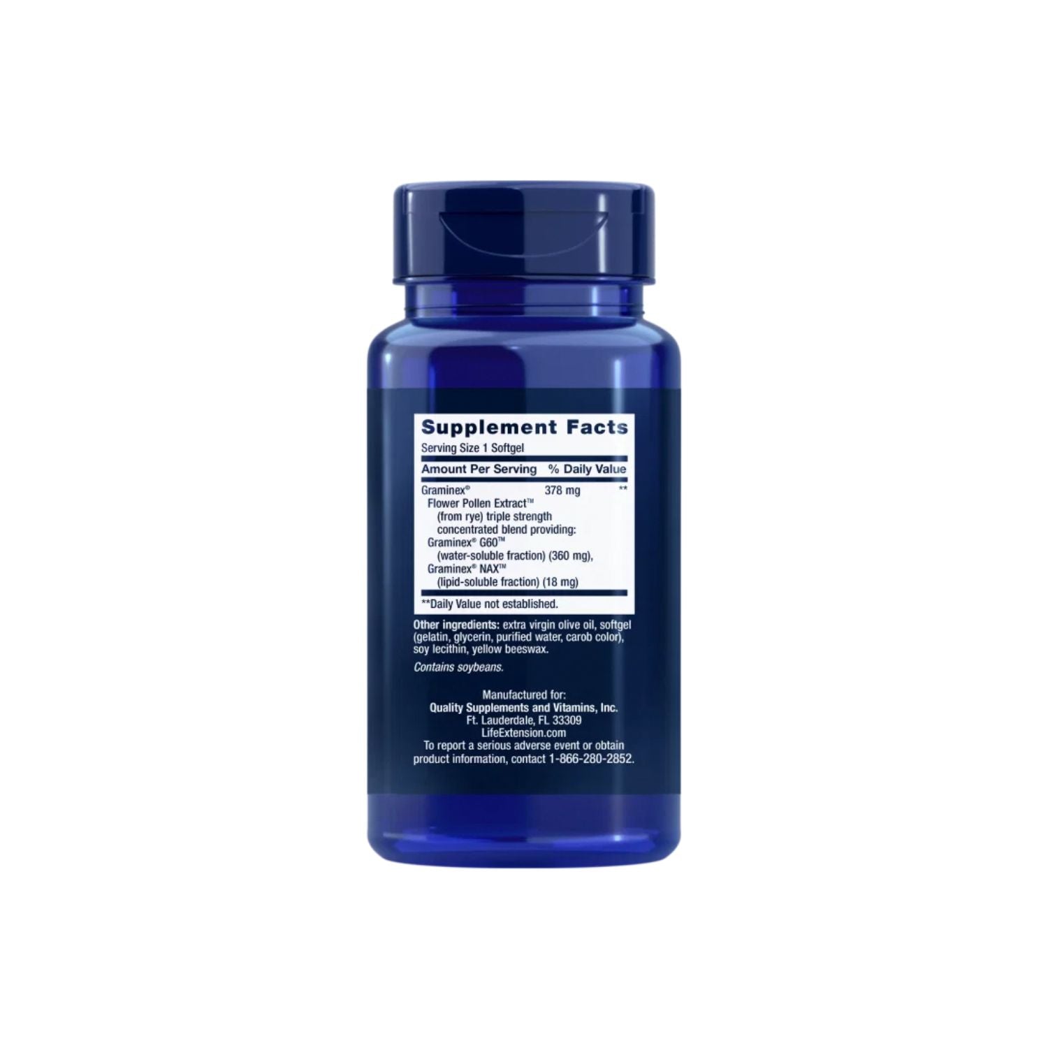 Life Extension ProstaPollen Triple Strength 30 kapselit