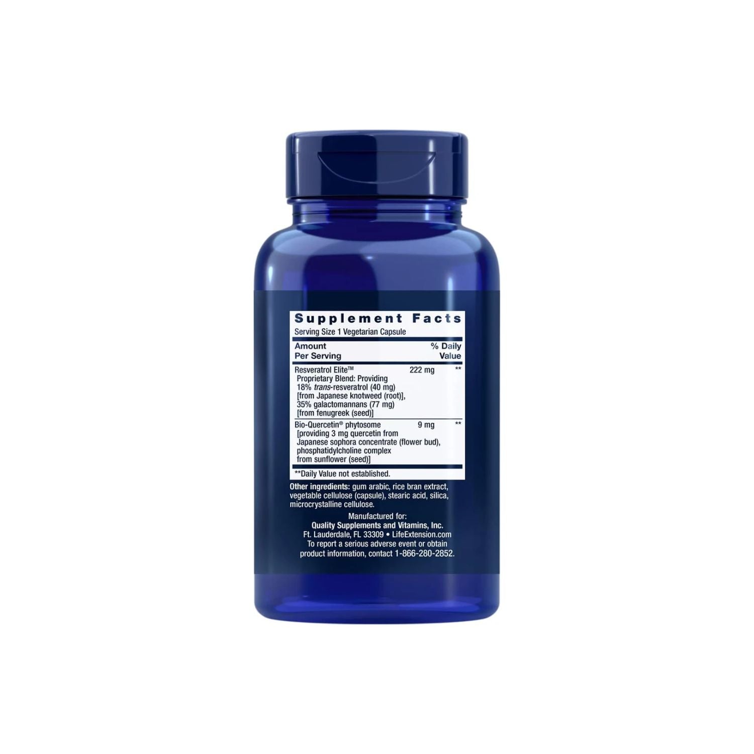 Life Extension Resveratrol Elite 30 Kapselit