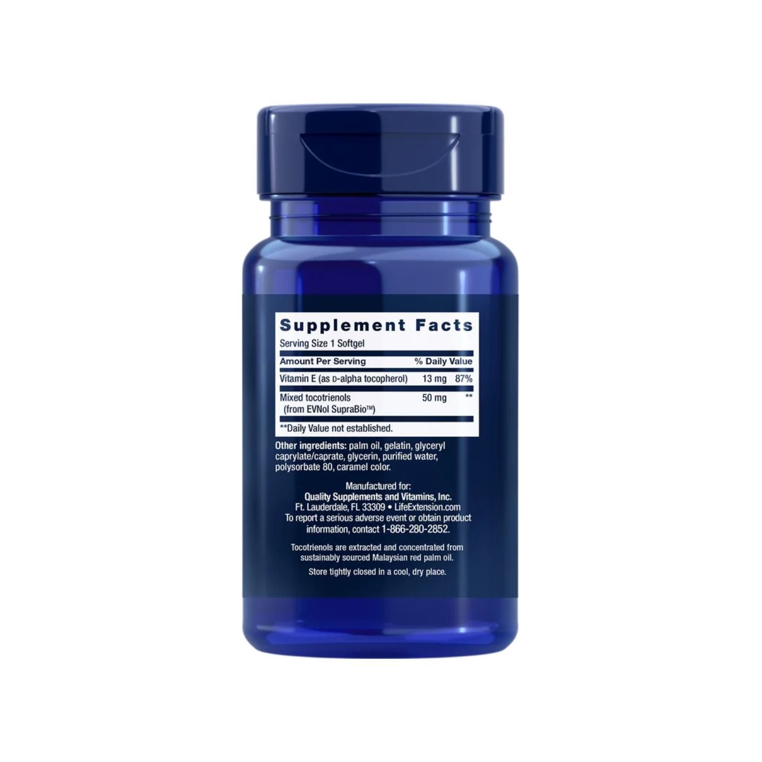 Life Extension Super Absorbable Tocotrienols 60 kapslar