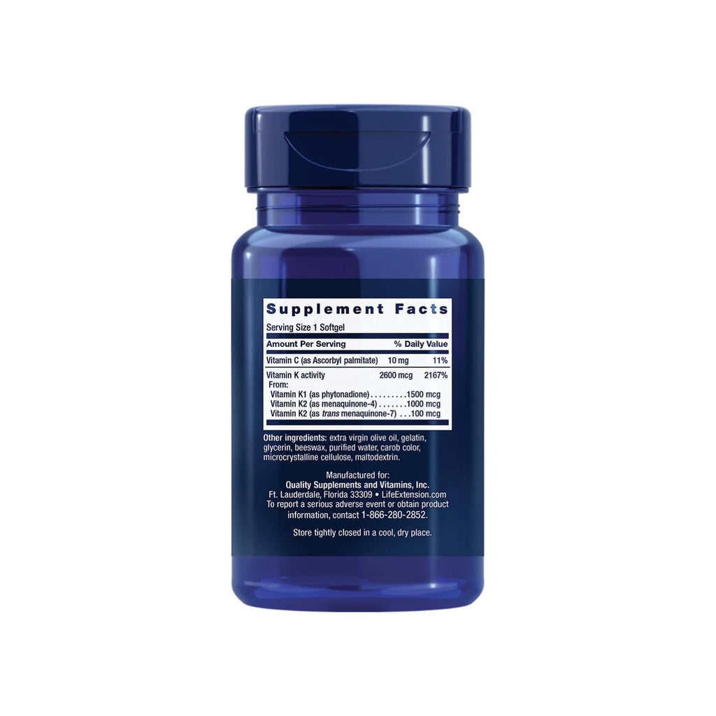 Life Extension Super K 90 kapselit