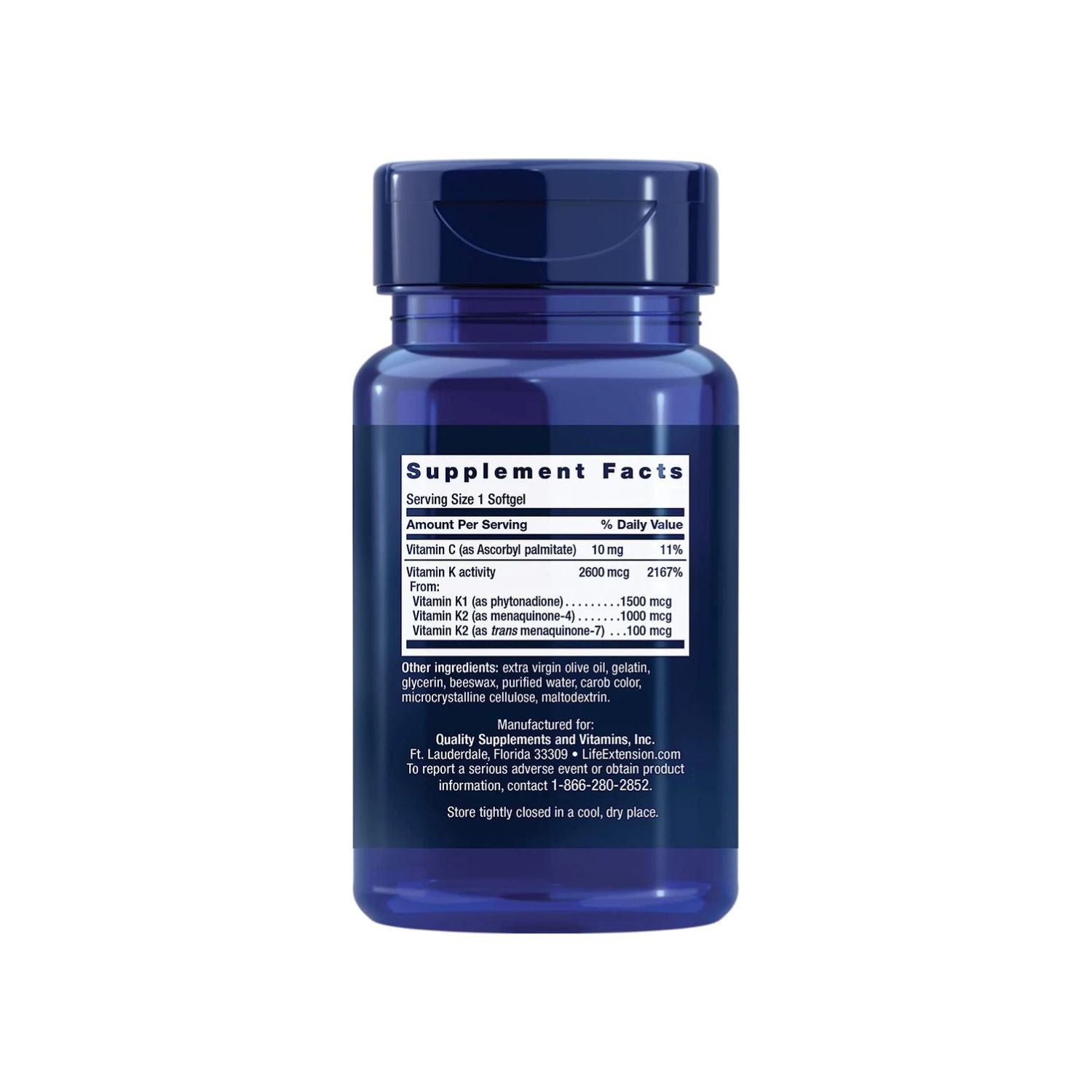 Life Extension Super K 90 kapslar