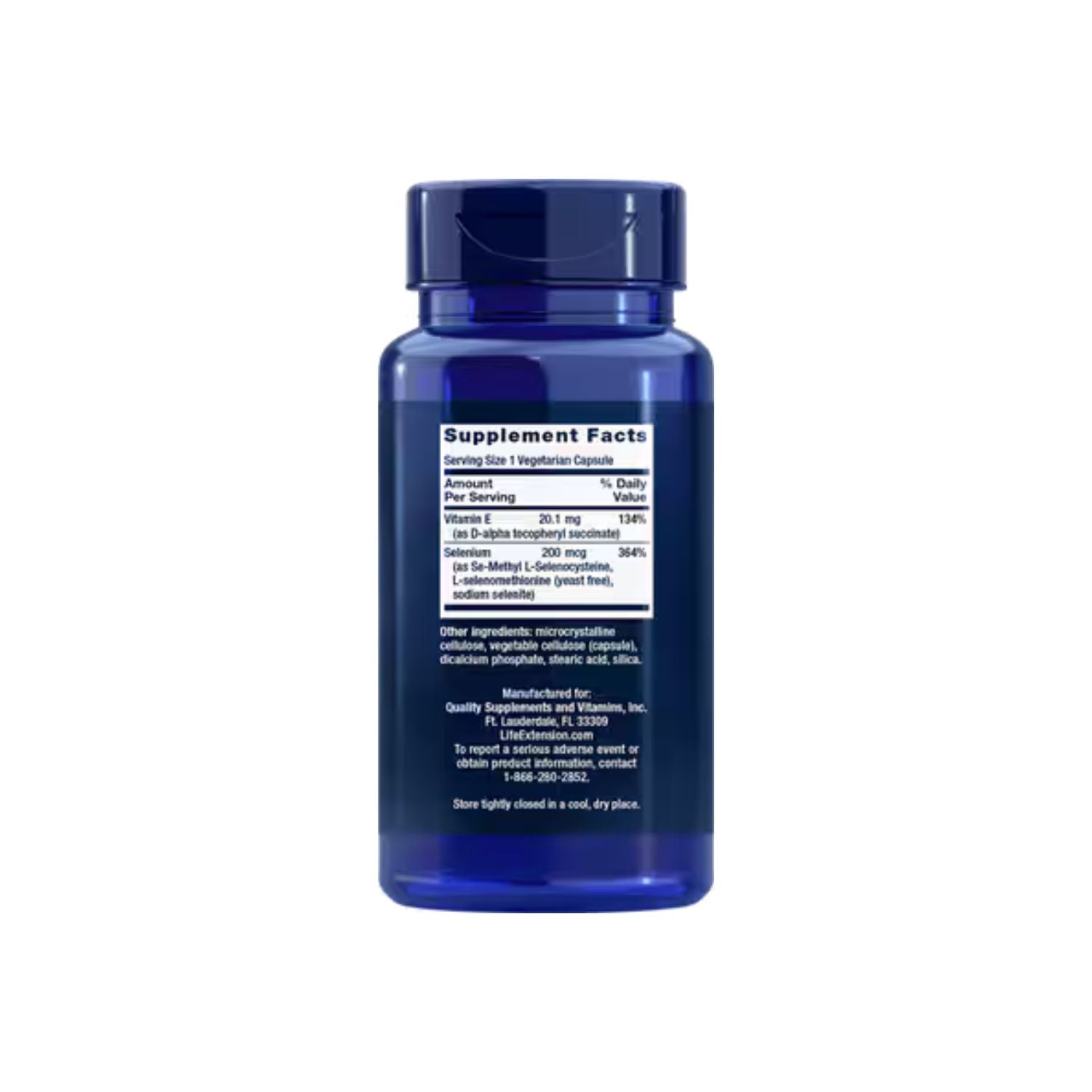 Life Extension Super Selenium Complex & Vitamin E 100 kapslar