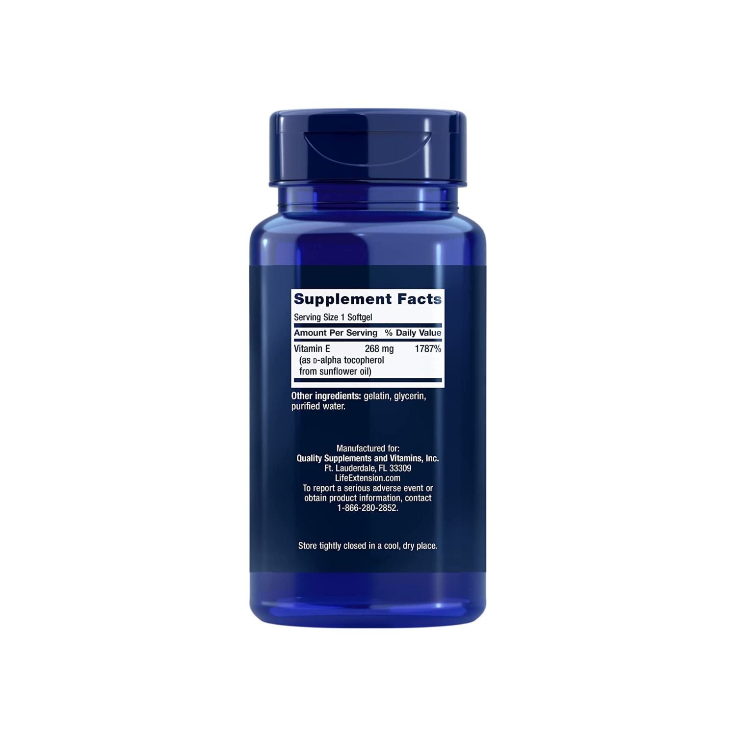 Life Extension Super Vitamin E 90 kapslar