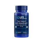 Kapseltillskott i blå flaska: Life Extension Tear Support med MaquiBright, 60 mg